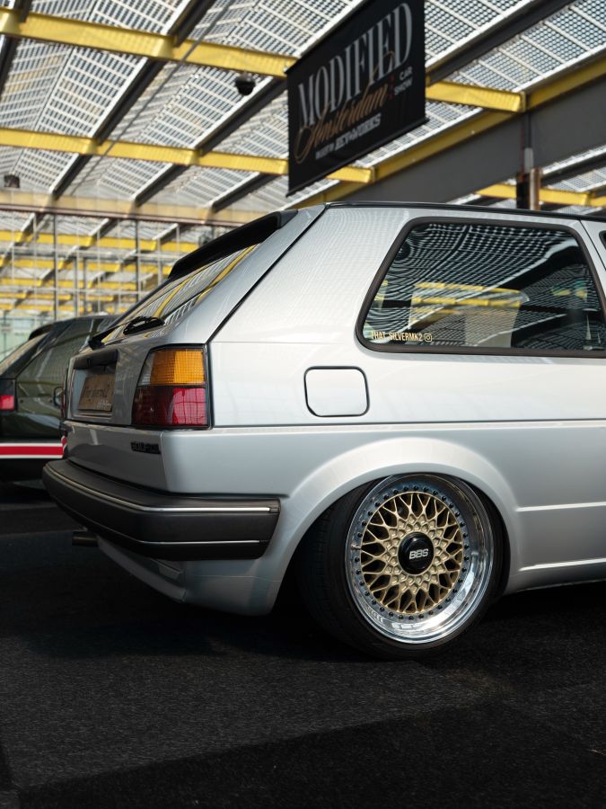 Volkswagen Golf op BBS